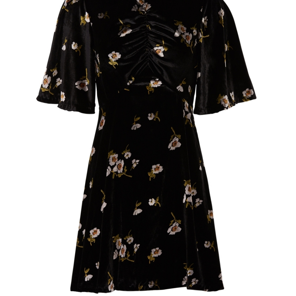 Free People velvet dress size 6